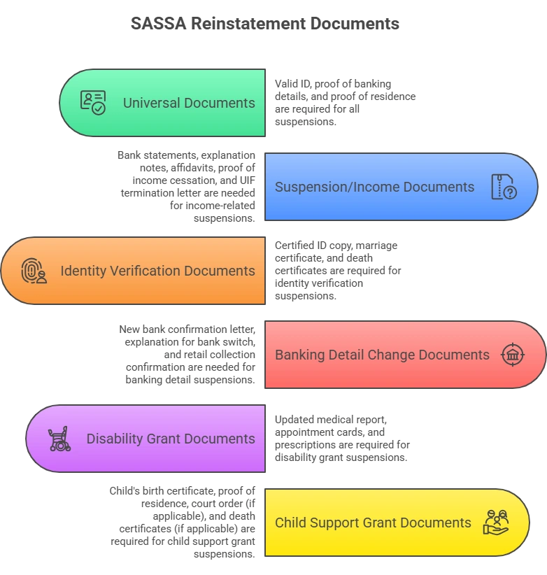 Documents required to activate your grant
