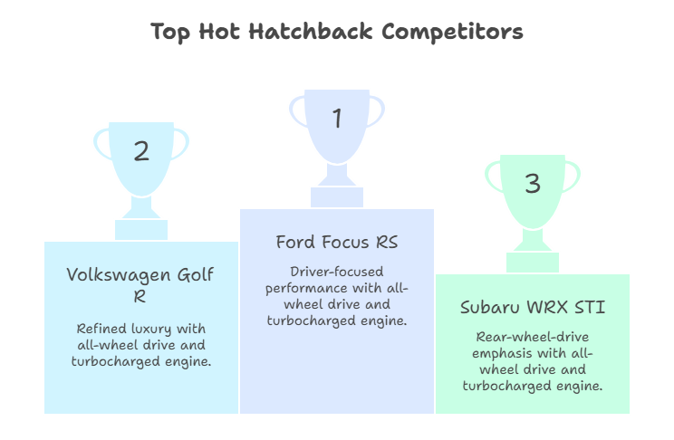 Focus RS vs. Alternatives to Golf R, WRX and Hot Hatchback
