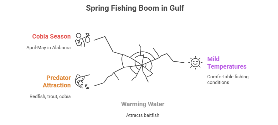 What is the Seasonal Reality? When and where are fish?
