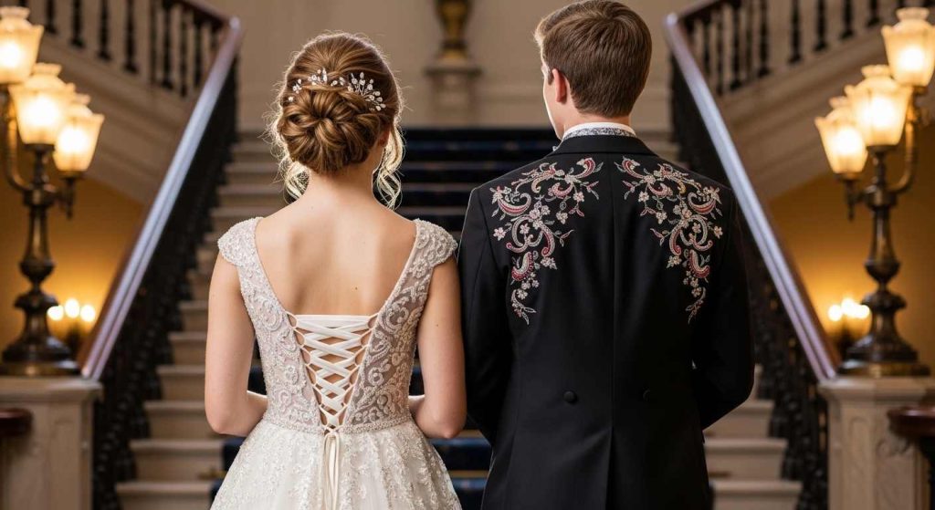 The Back of the Outfit Reveal
