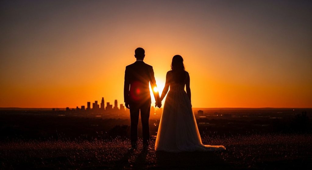 The Golden Hour Silhouette
