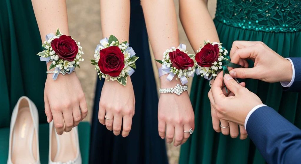 The Corsage & Detail Close Up 