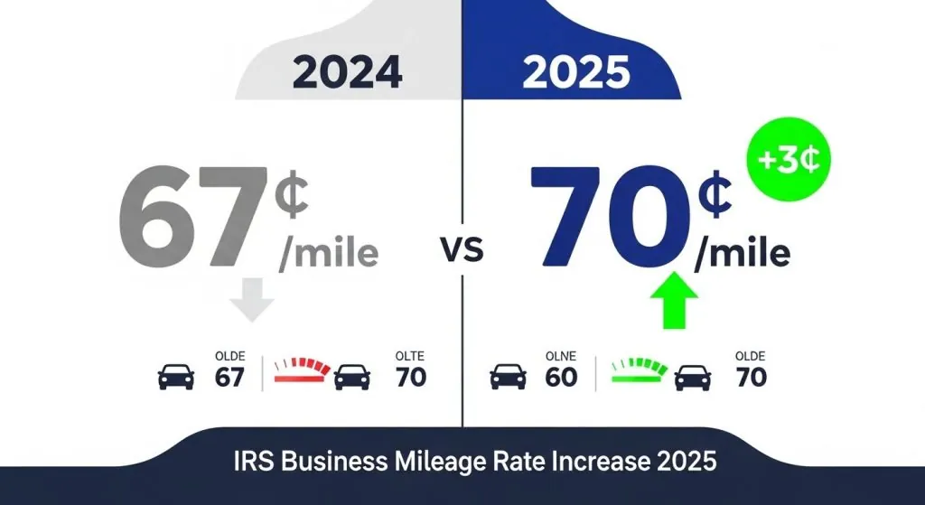 IRS Mileage Rate 2025